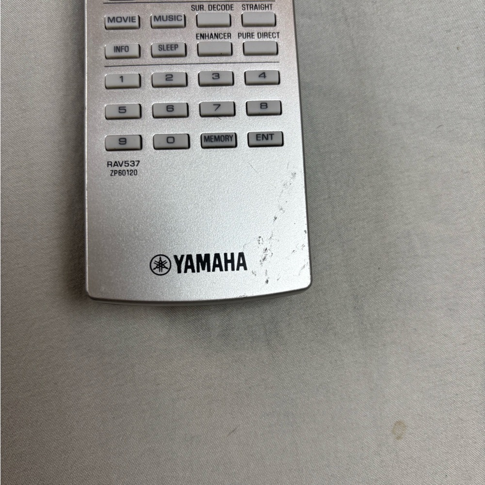 GENUINE‎ YAMAHA RAV537 ZP60120 NETWORK AV RECEIVER REMOTE - RX-A760 RX-V681 - Picture 2 of 7